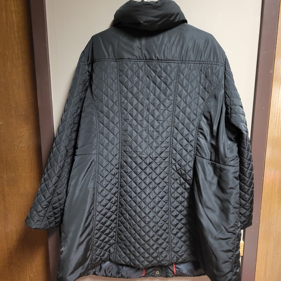 Jones New York Black Quilted Puffer Coat - Picture 6 of 6